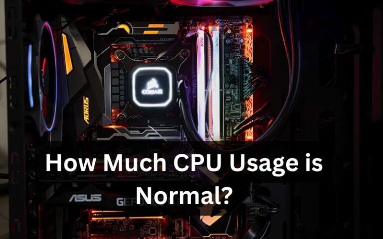 How Much CPU Usage is Normal