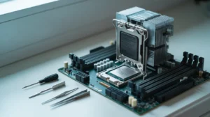 Yeh text ek engineering sample CPU ka ho sakta hai (ES ka matlab "Engineering Sample"). Ye aam consumer version nahi hota, balki testing ke liye diya jata hai manufacturers ko.