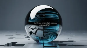 Google Chrome is known for using multiple processes and significant CPU resources. Here's why: